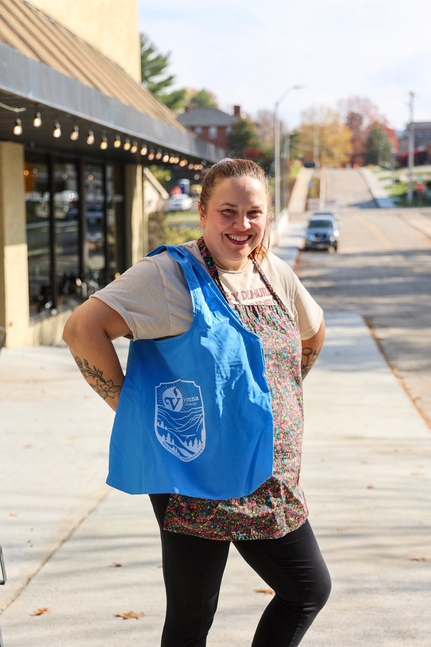 Reusable ChicoBag - Mountain Shield Design
