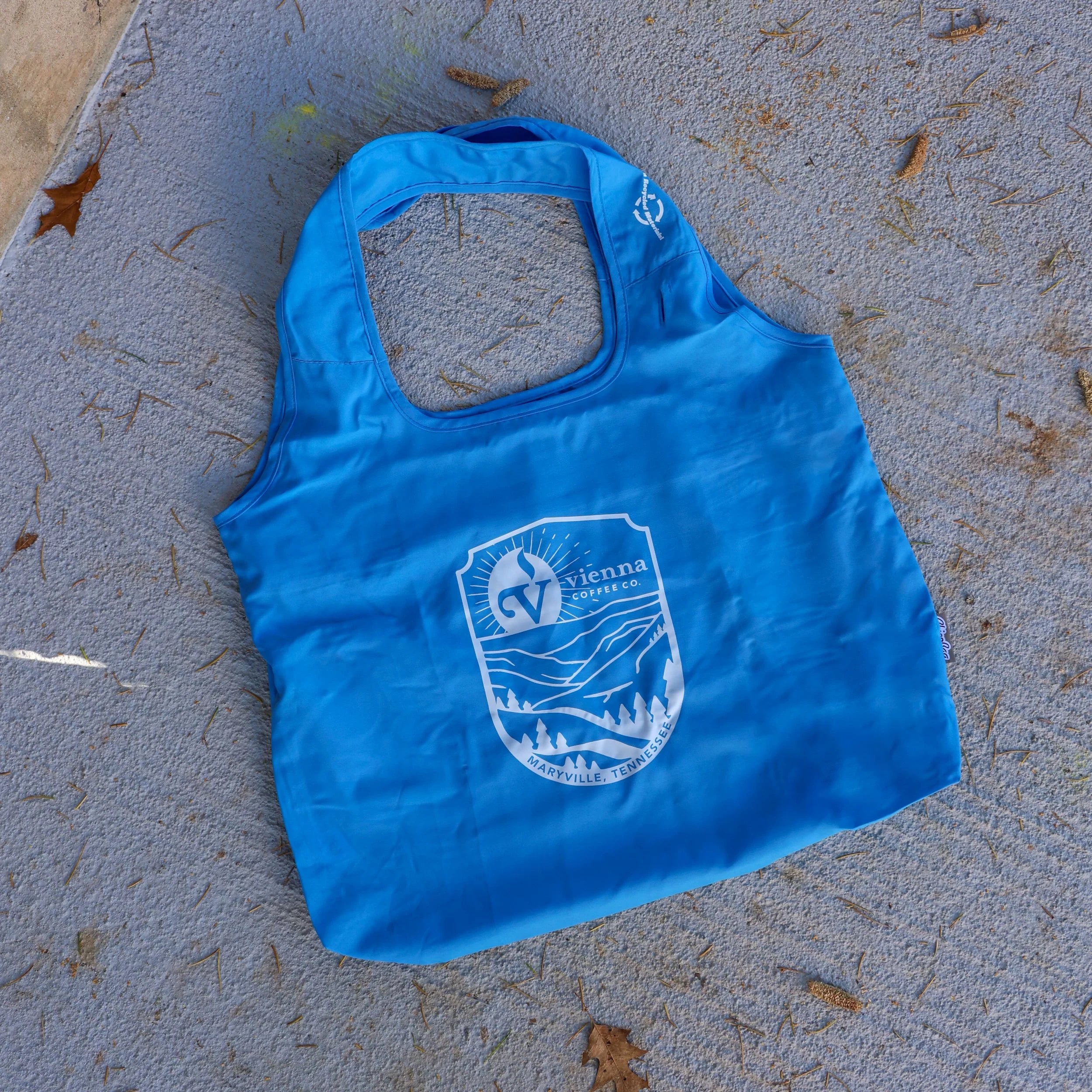 Reusable ChicoBag - Mountain Shield Design