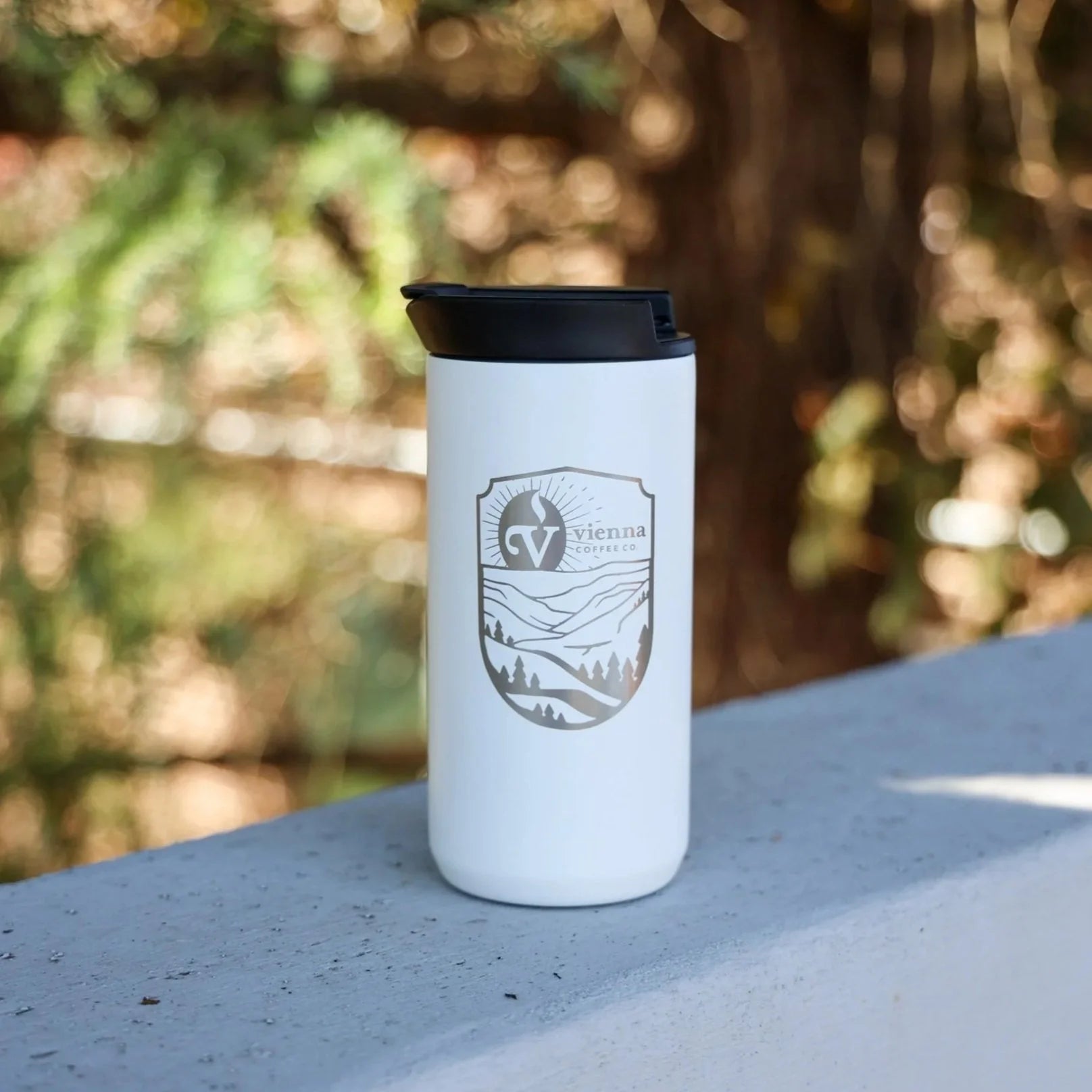 12oz - Ethoz® - Travel Mug with VCC Mountain Shield
