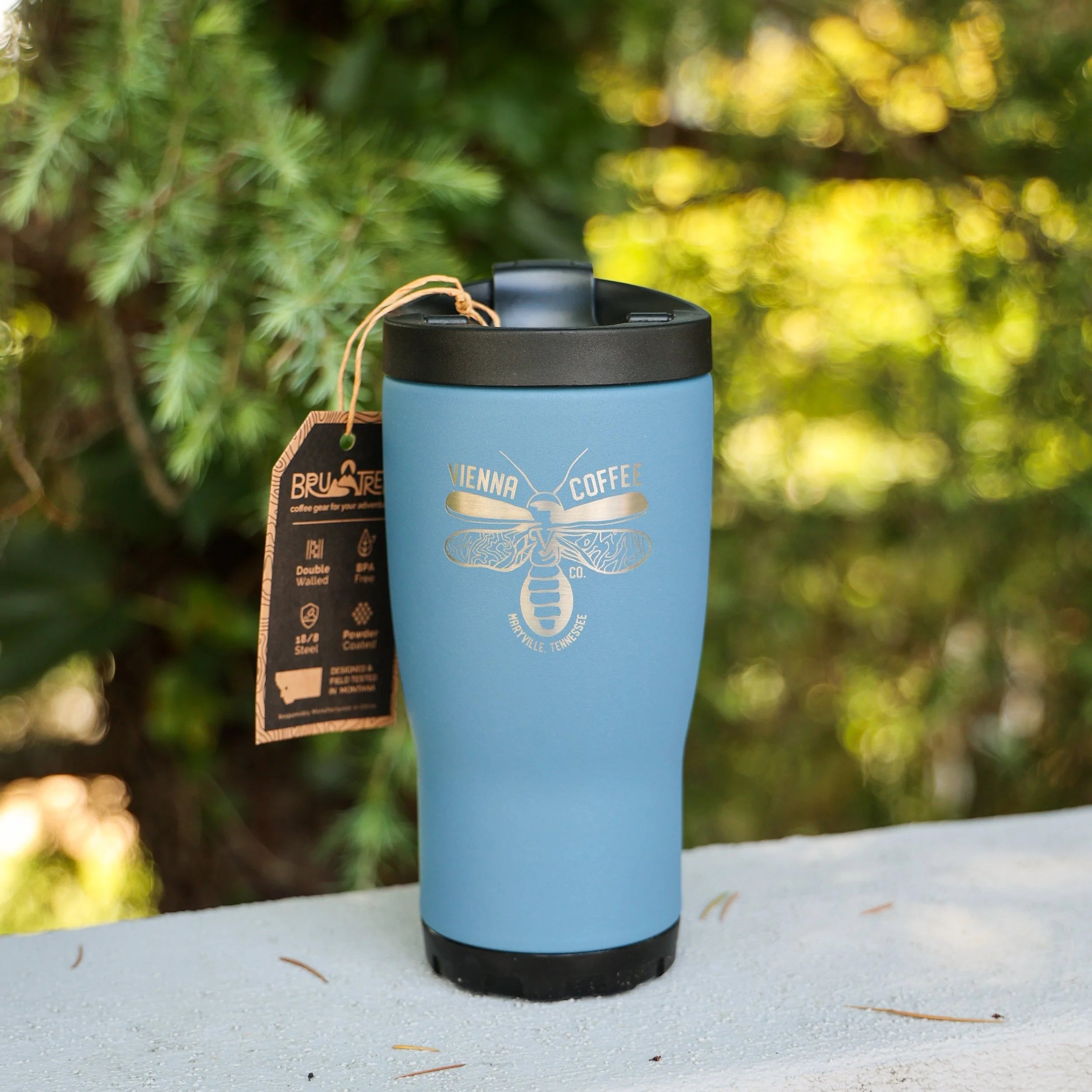 16oz - Adventure Travel Tumbler - Firefly Design