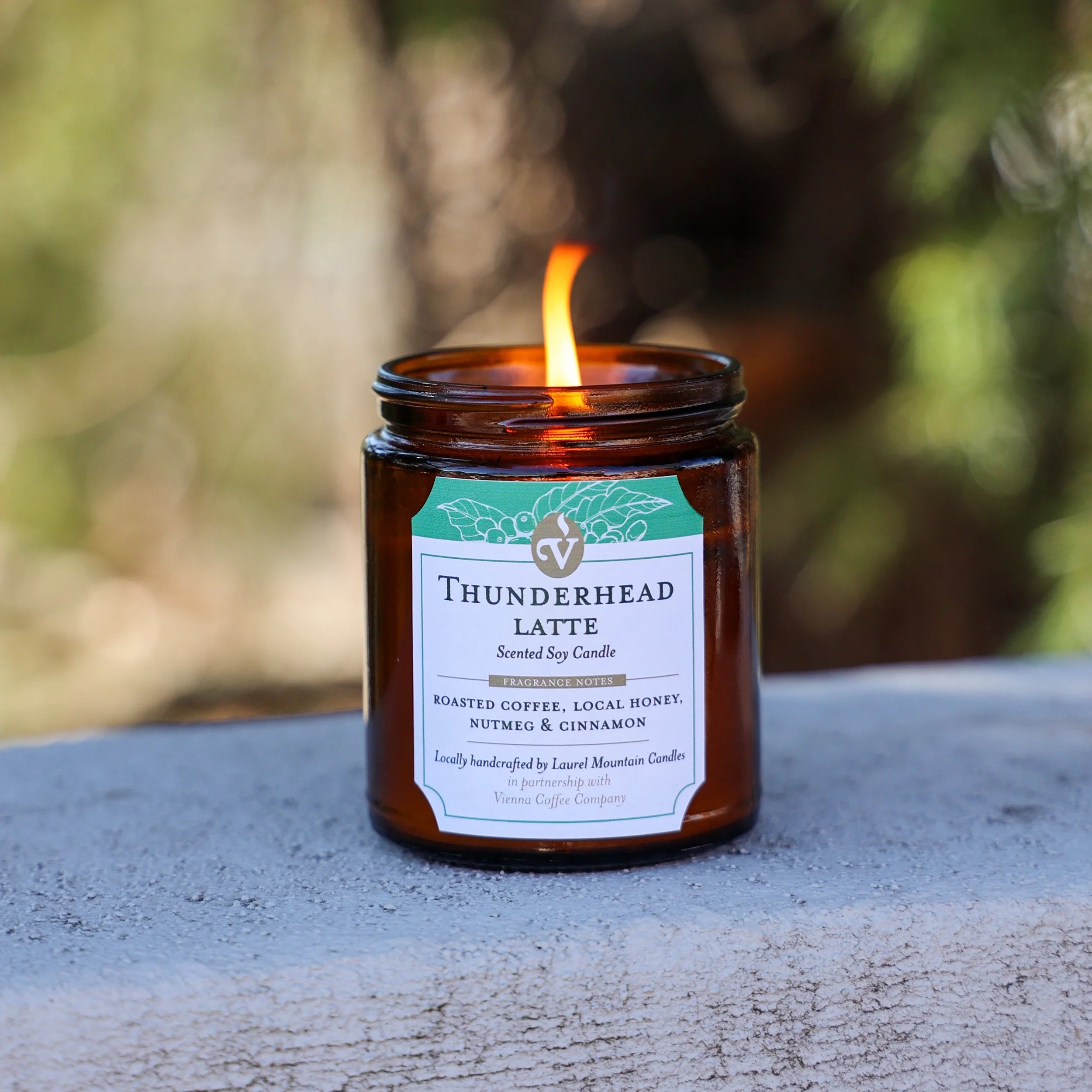 Thunderhead Latte Candle