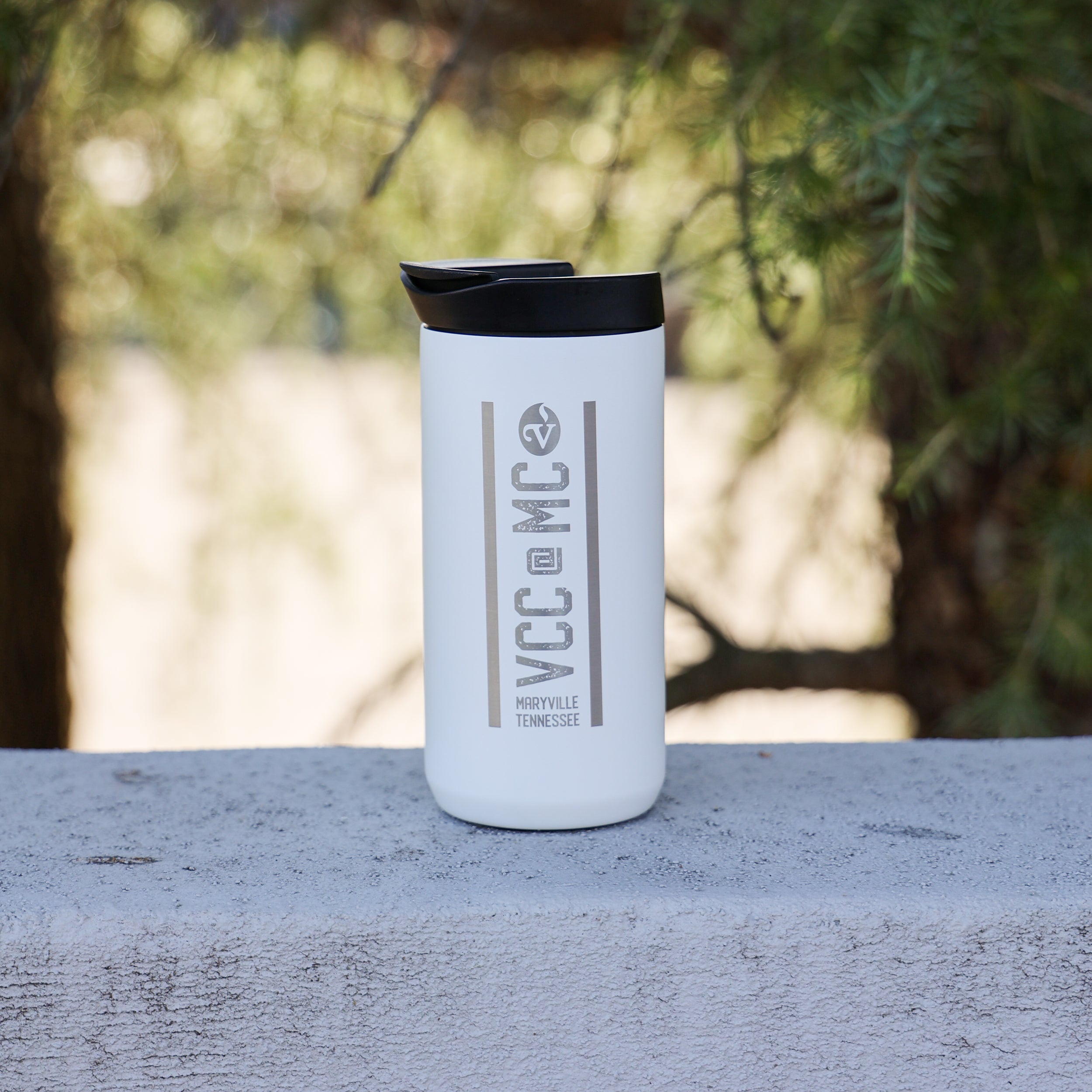12oz - Ethoz® - Travel Mug with VCC Mountain Shield